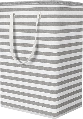 Miniatura 1 de StorageRight - Canasta de lavandería plegable grande con asas de fácil transporte, cestas de ropa independientes para lavandería, habitación,