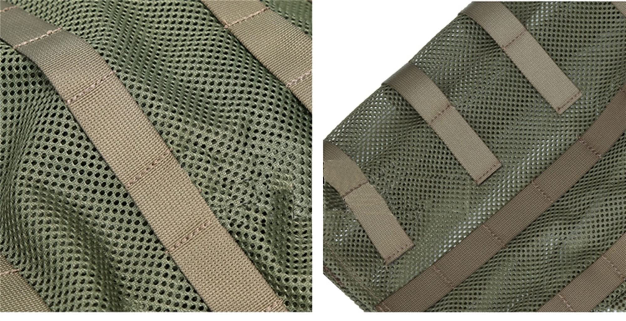 Tarnkleidung Herren Jade,Tarnanzüge 3D Naturgetreue Kapuze Tarnkleidung Camo Costumes Bionic Camouflage Krähenjagd Tarnung Airsoft Sniper Camping Set,Jungle Woodland (Color : Green)