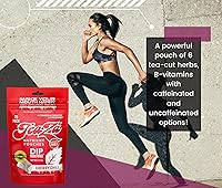 Vista 4 de TeaZa Bolsas de Energía, Alternativa sin Tabaco y sin Nicotina al Tabaco de Mascar sin Humo, Rapé y Tabaco de Mascar Energético, Alternativa