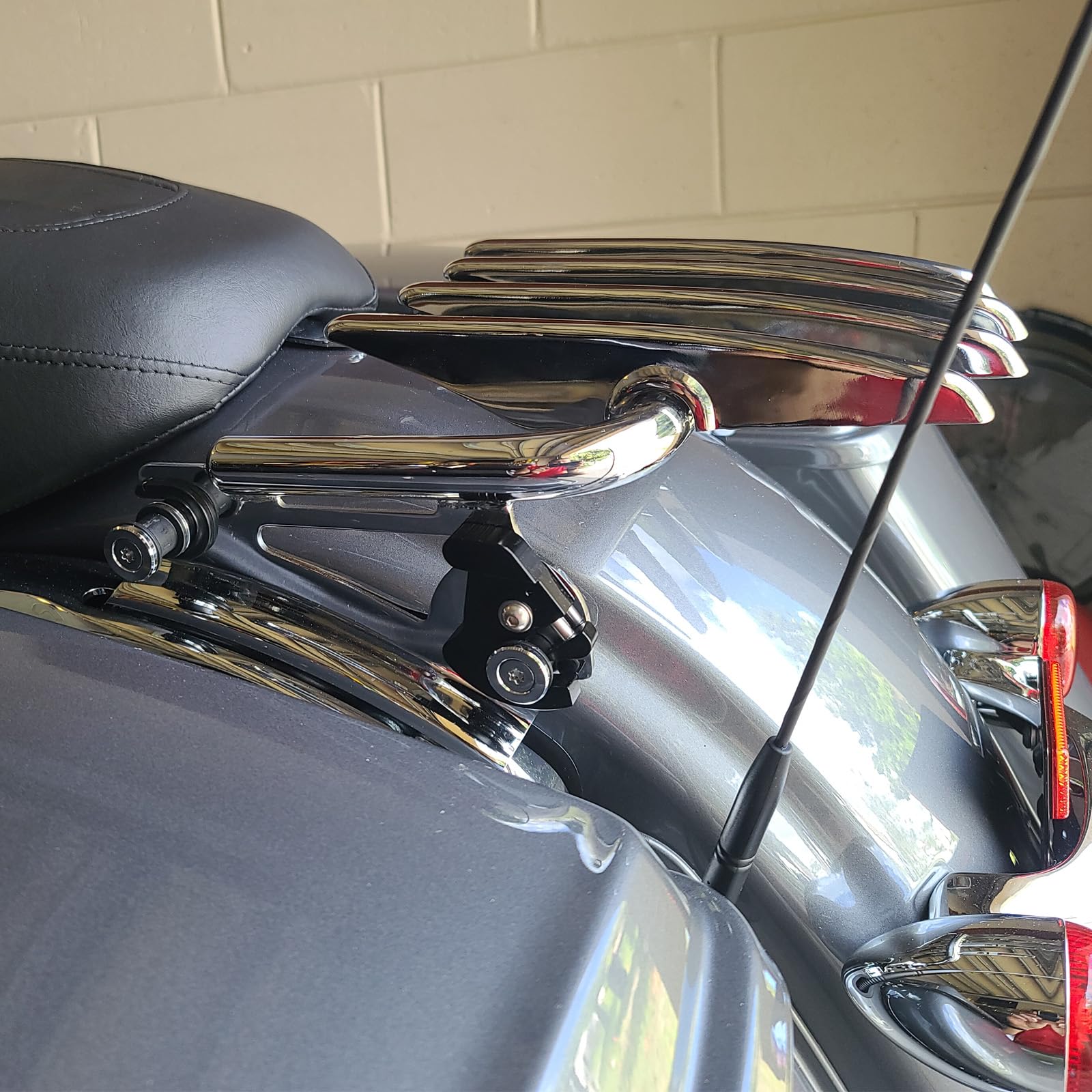 Luggage Rack Roda Detachable Luggage Rack For Harley Touring Bikes 2009-2024 - Road King ...