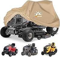 Vista 1 de Cubierta para cortacésped de montar Zettum - Cubierta para tractor de césped resistente e impermeable, cubierta de cortacésped al aire libre 600D