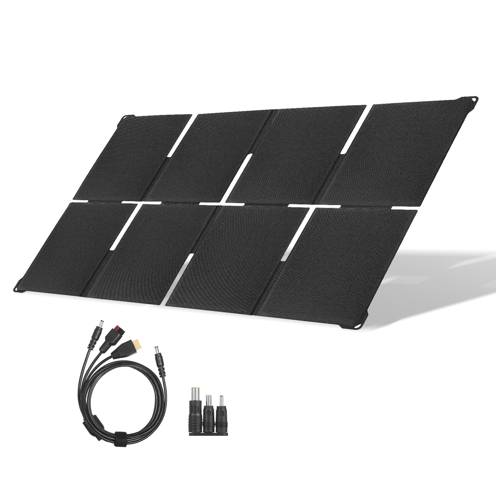 ETFE Flexible Solar Charging 45W Type C 5V 12V 18V Waterproof IPX6 for Phones Laptops Power Adapters Silicon Solar Device