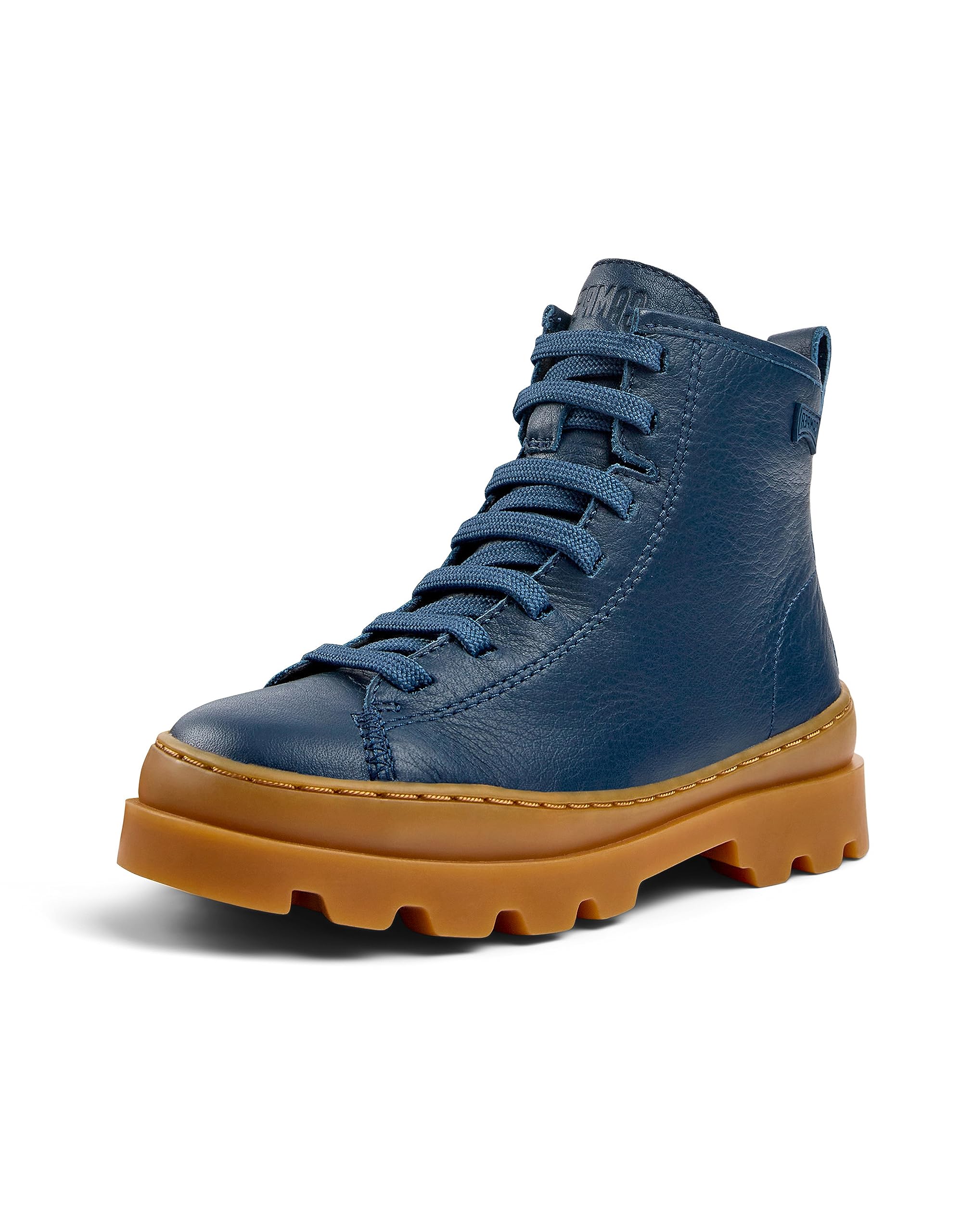 Camper Boy's Unisex Brutus Kids K900179 Ankle Boot, Dark Blue, 10 UK Child