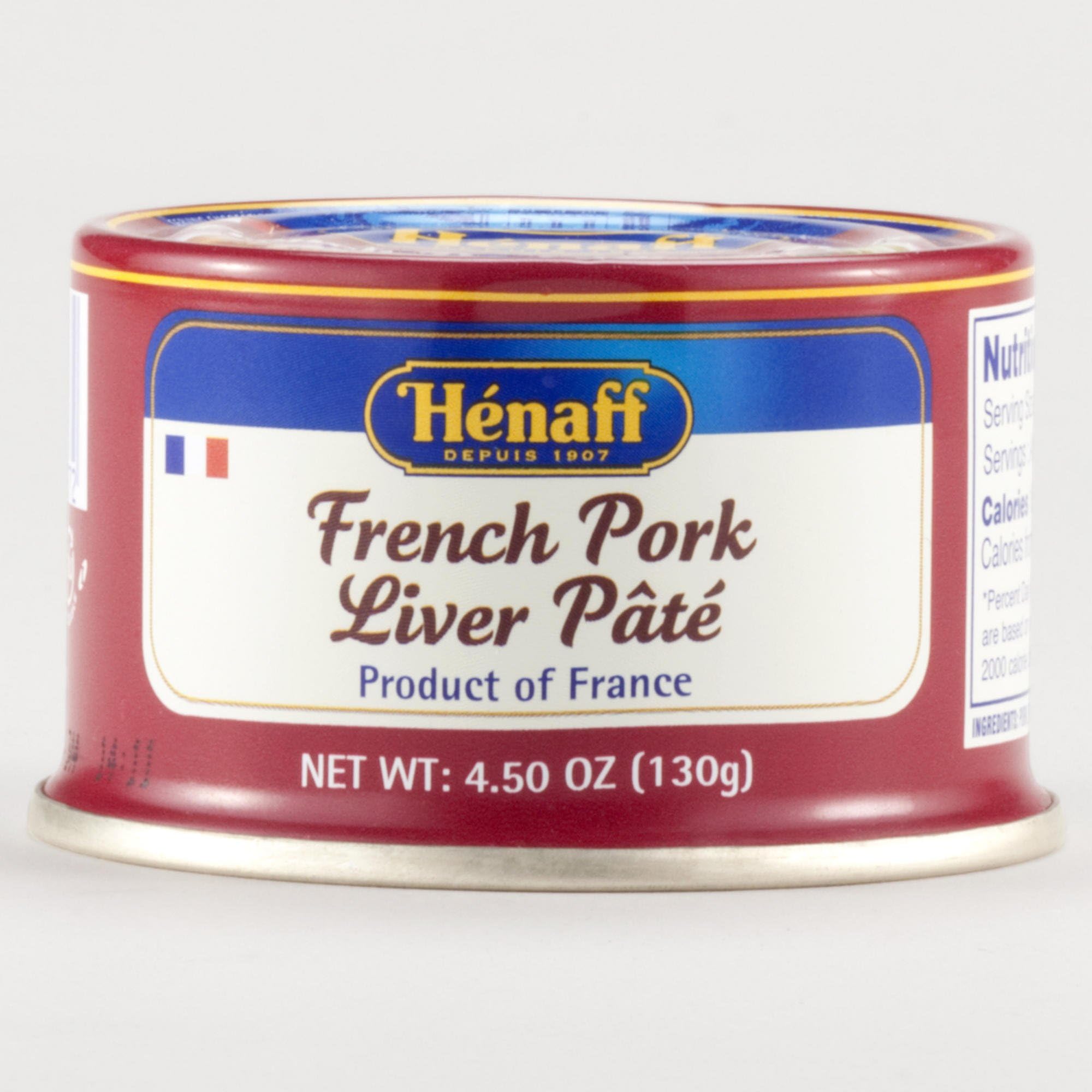 Henaff Pork Liver Pate 4.5 oz (Pack of 12)
