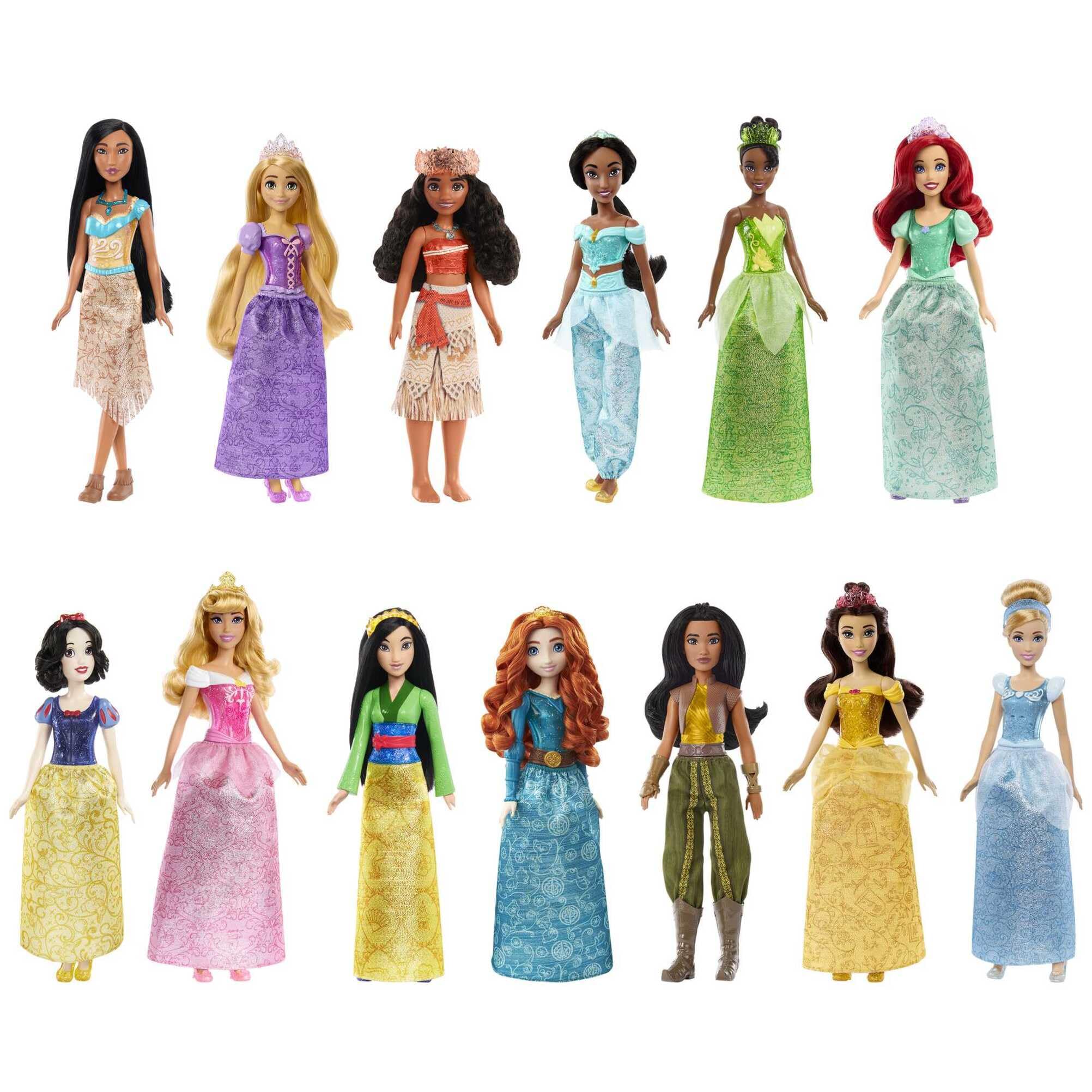 Disney Princess Ultimate Princess Collection 13 Dolls New