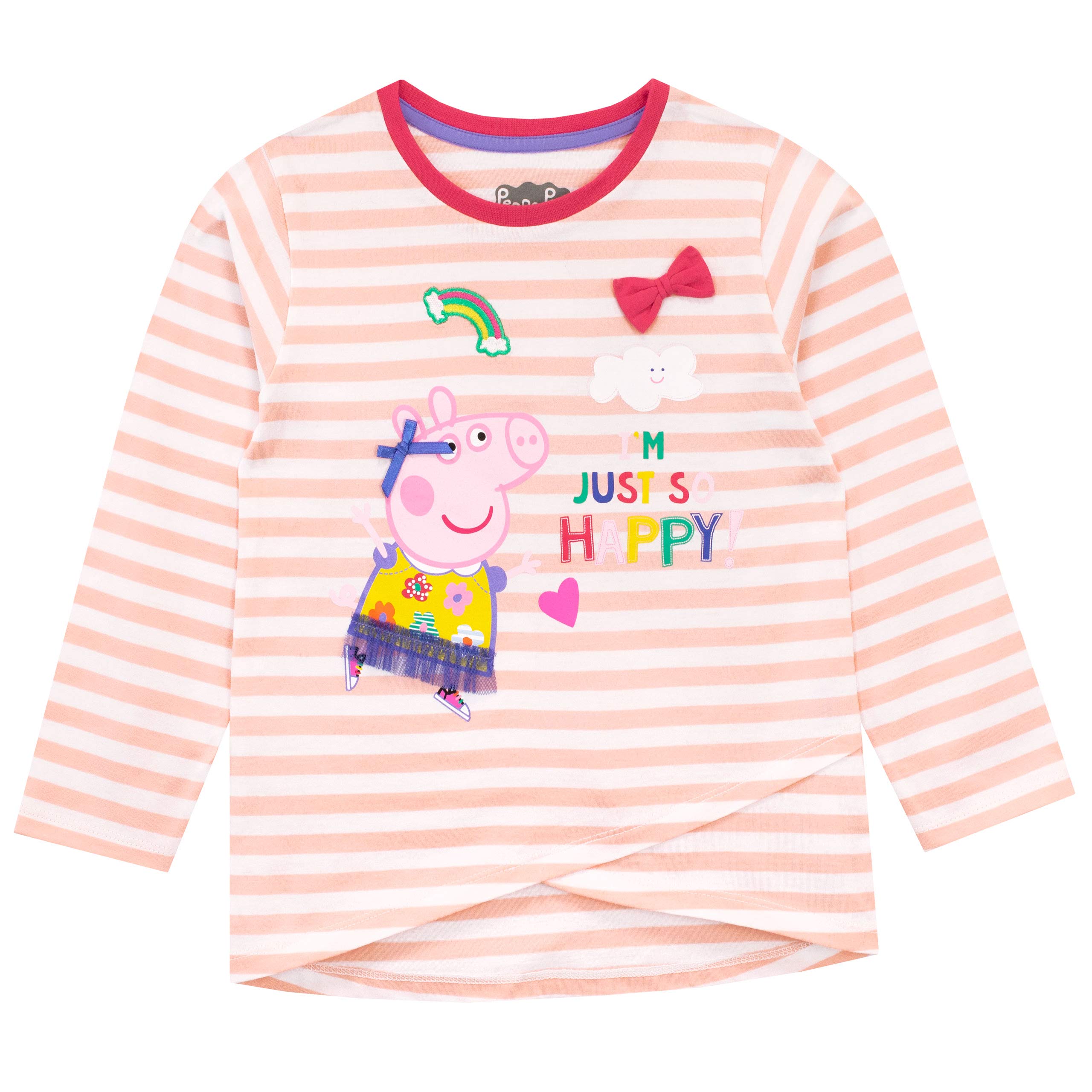 Peppa Wutz Dziewczęca koszulka i legginsy Peppa Pig