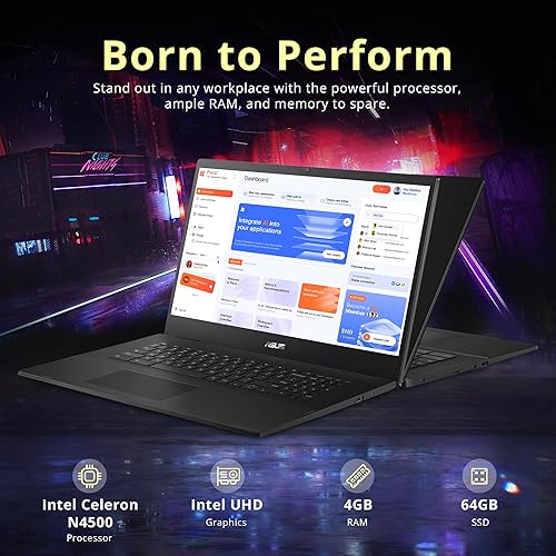 Vista 29 de Asus C523NA Chromebook 15.6'' HD portátil, procesador Intel Celeron N3350, 4 GB de RAM, memoria flash eMMC de 64 GB, gráficos Intel HD, cámara web