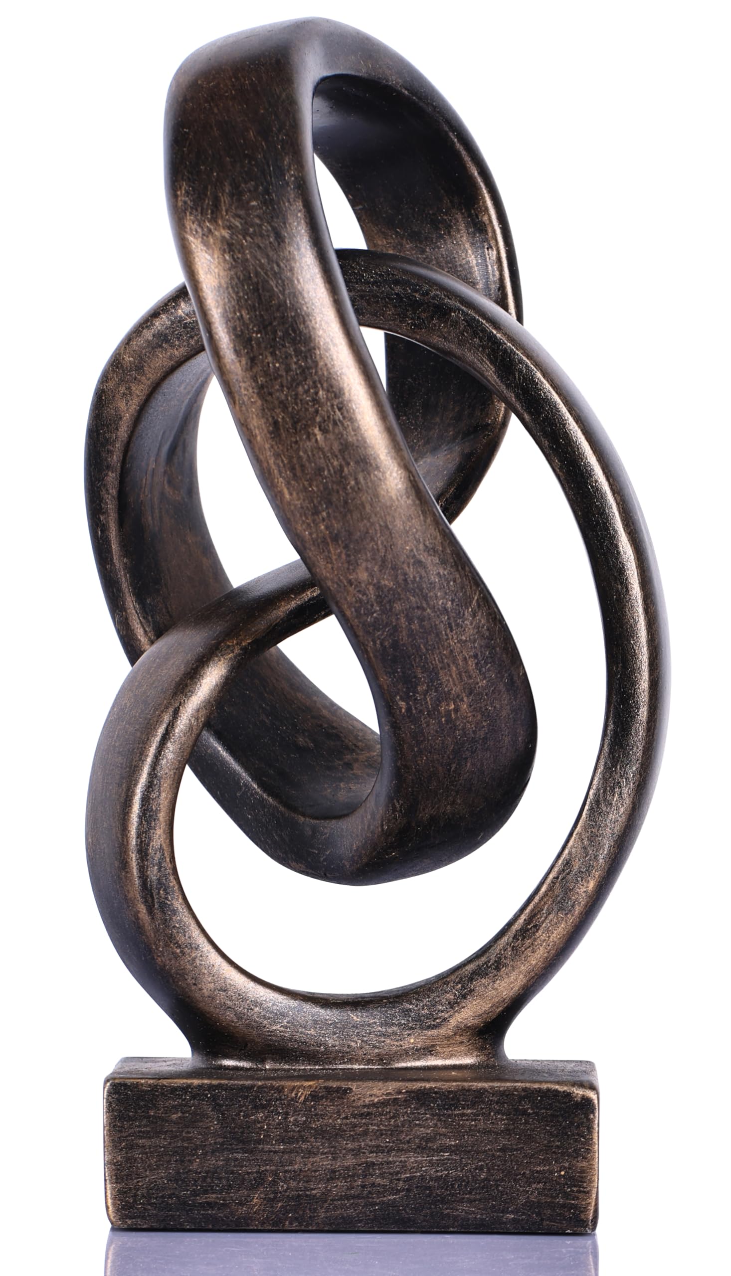Abstracte Sculptuur Denker, Beeldjes Woondecoratie Goud, Hars Man Schreeuwen Standbeeld Sculpturen Decor Voor Woonkamer Slaapkamer Kantoor Badkamer Desktop, Tv Stand Decor Items (Color : Gold