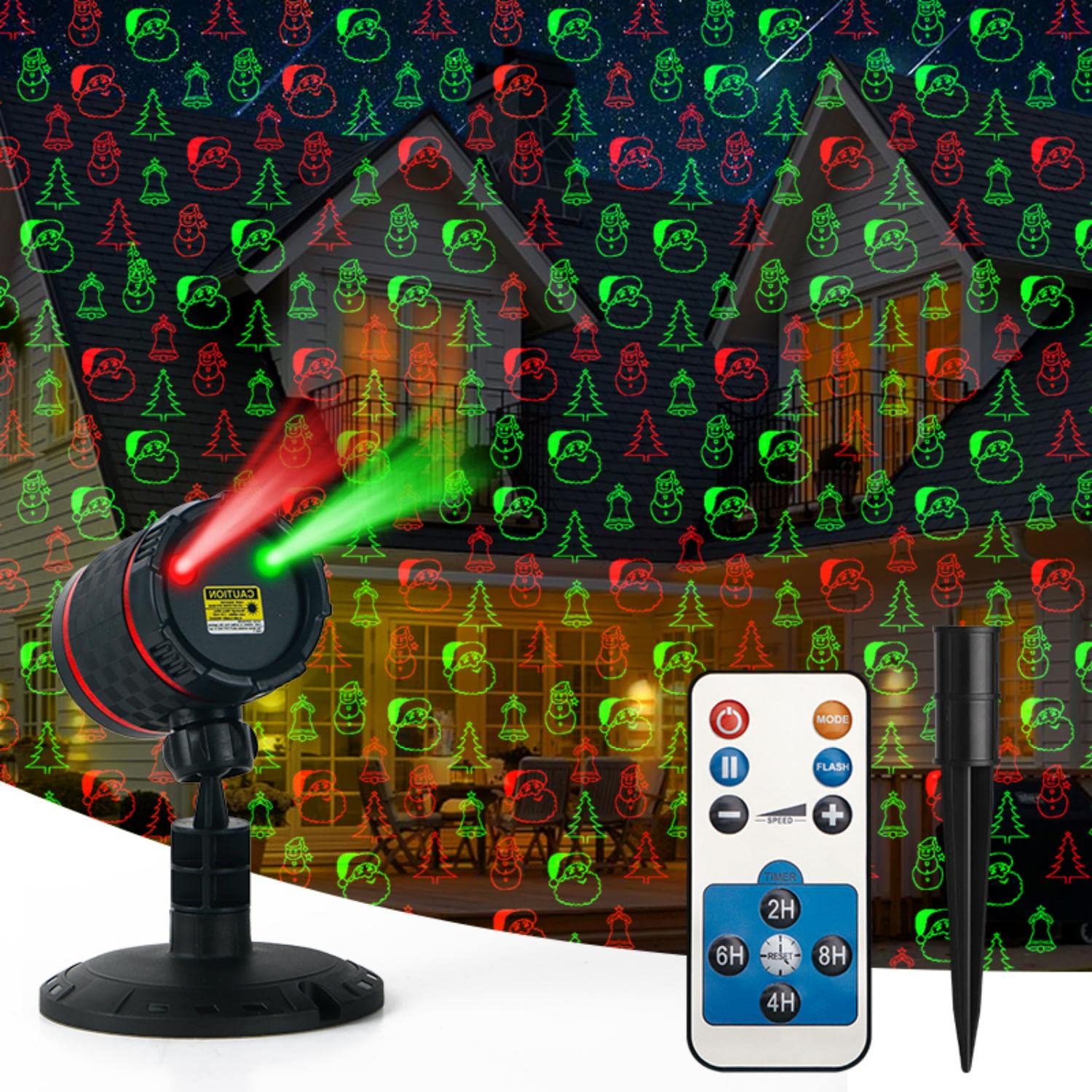 Christmas Laser Projector