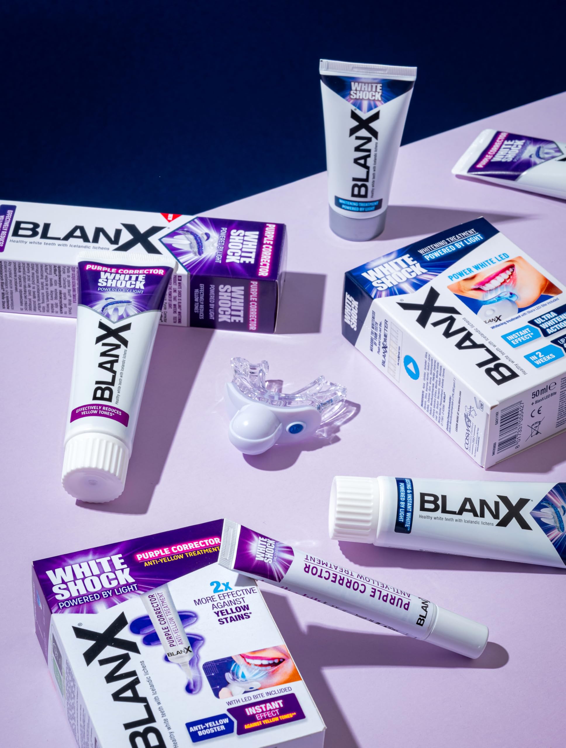 Amazon.com : Blanx 75ml White Shock Toothpaste by Coswell : Health