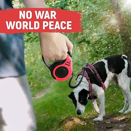 Miniatura 6 de Correa retráctil para perros, automática, telescópica, 1016 pies, duradera y práctica, con mango antideslizante, para perros pequeños y medianos,
