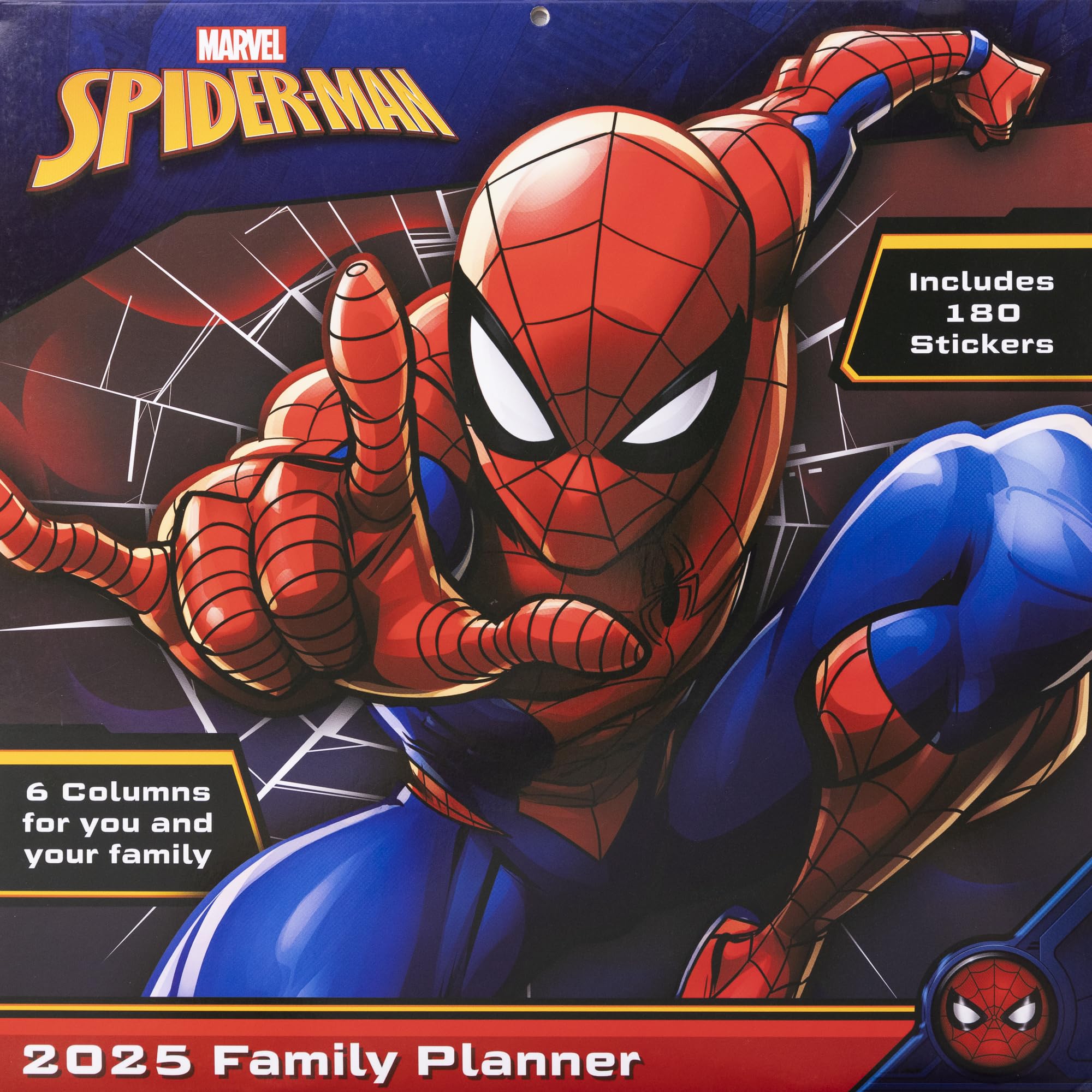 SpiderMan 2025 Family Planner Calendar (GERMAN) 9781804231463