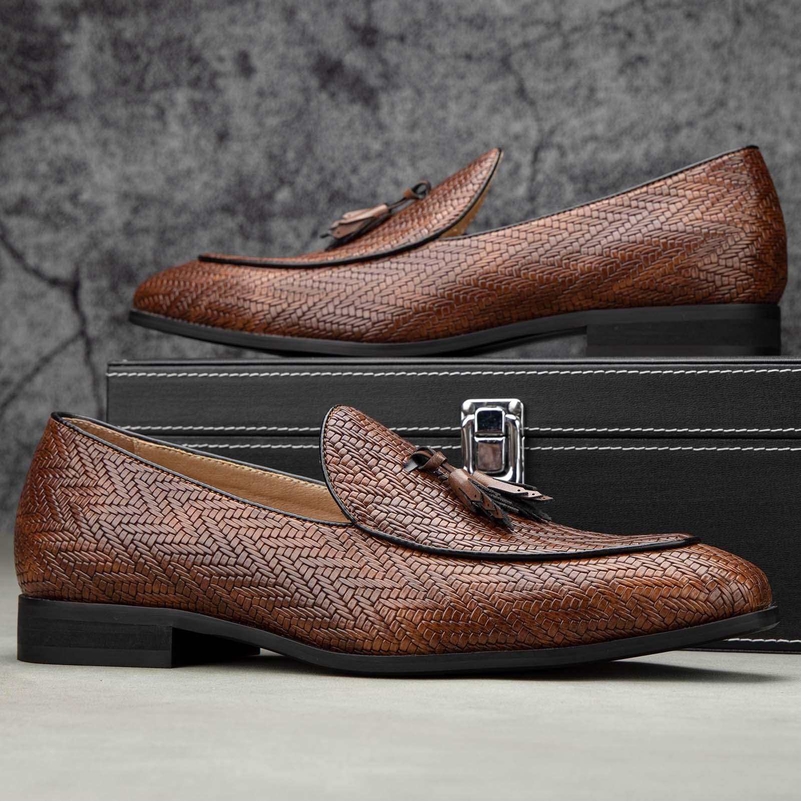 JITAI Mocasines de Hombre Zapatos Hombre Vestir Mocasines Verano Hombre Zapatos Traje