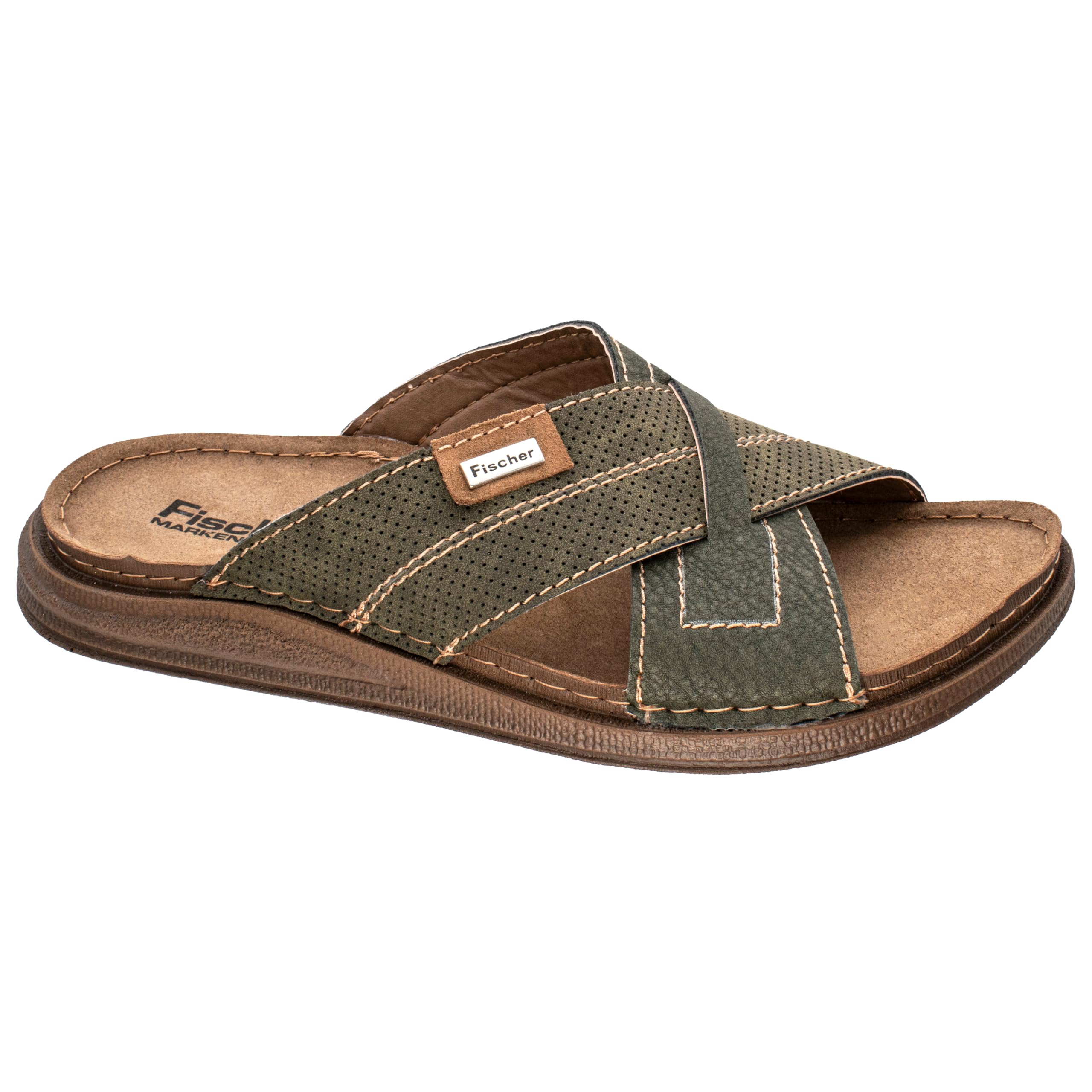 Fischer Men Franz Loafer Flat, fir, 10 UK