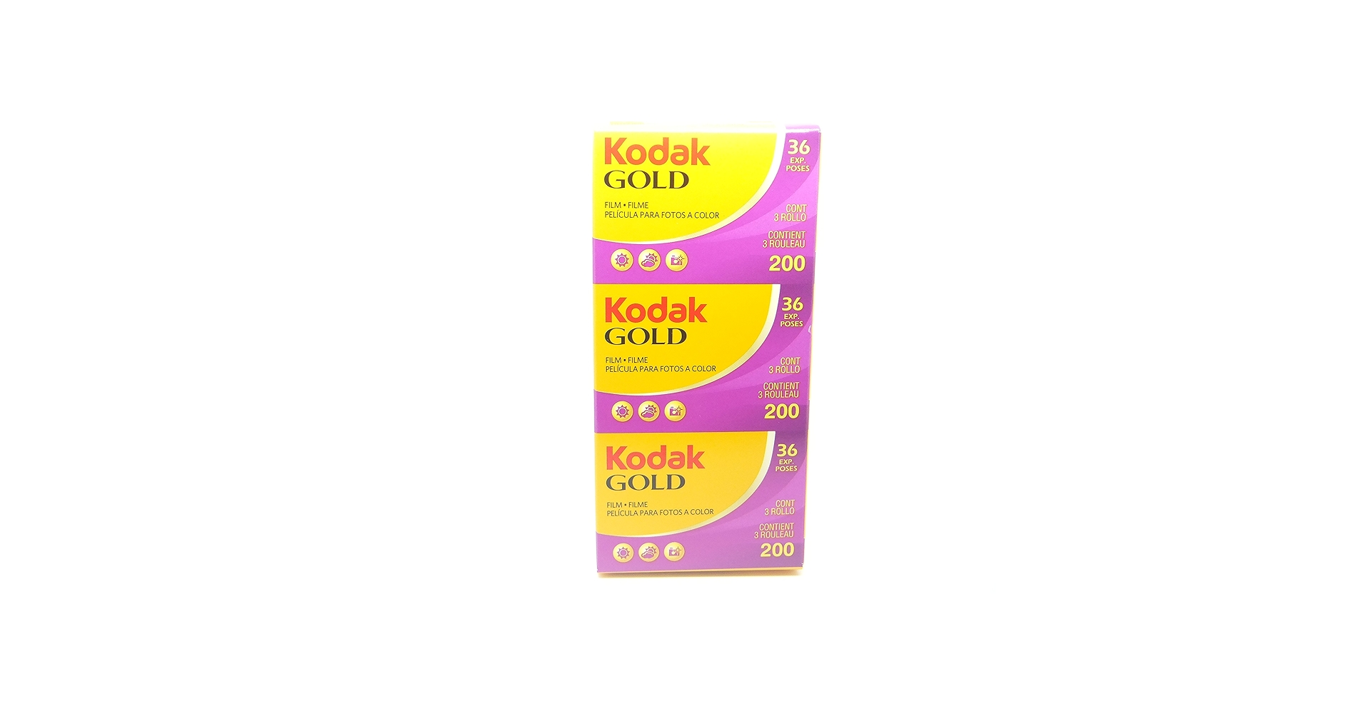 Kodak GOLD 200 新パッケージ 36枚撮 4本 Kodak GOLD 200 新パッケージ 36枚撮 4本 Kodak コダック