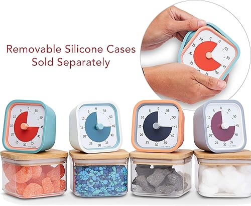 Miniatura 44 de TIME TIMER MOD Home Edition Fundas neutras para reloj de escritorio de funcionamiento silencioso de estudiantes para el aula, estudiar en casa