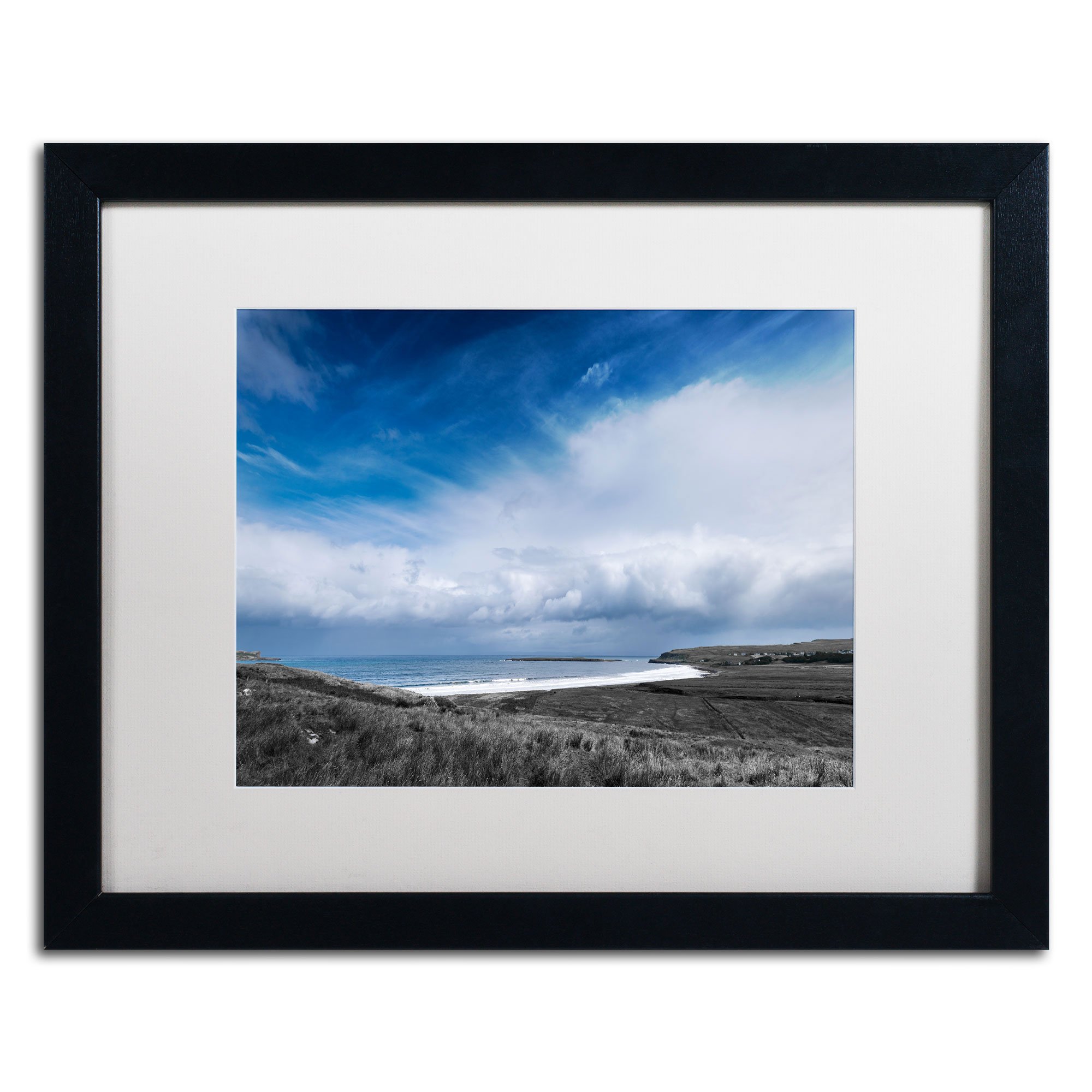 Periphery by Philippe Sainte-Laudy White Matte and Black Frame, 16 by 20-Inch