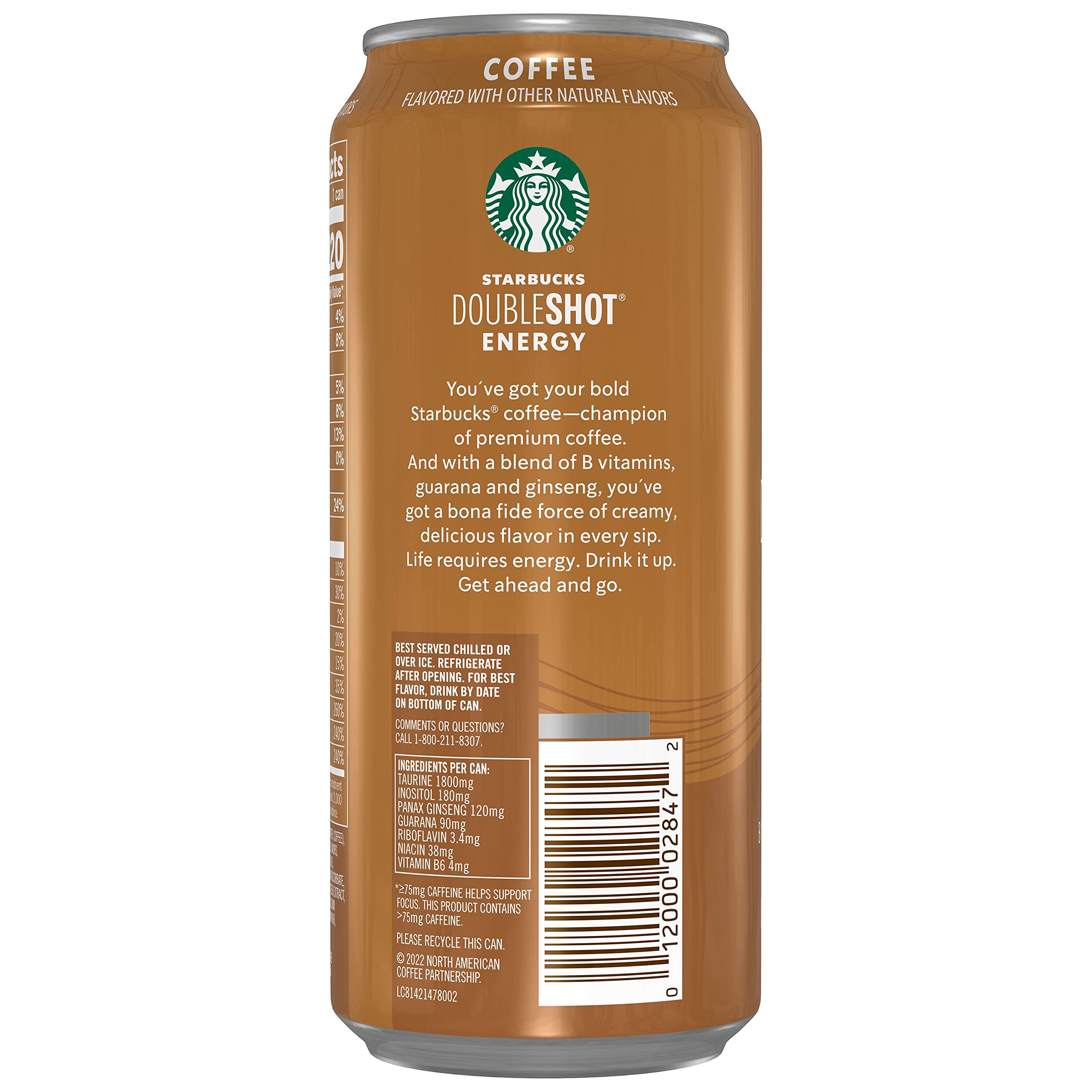 starbucks hazelnut energy drink
