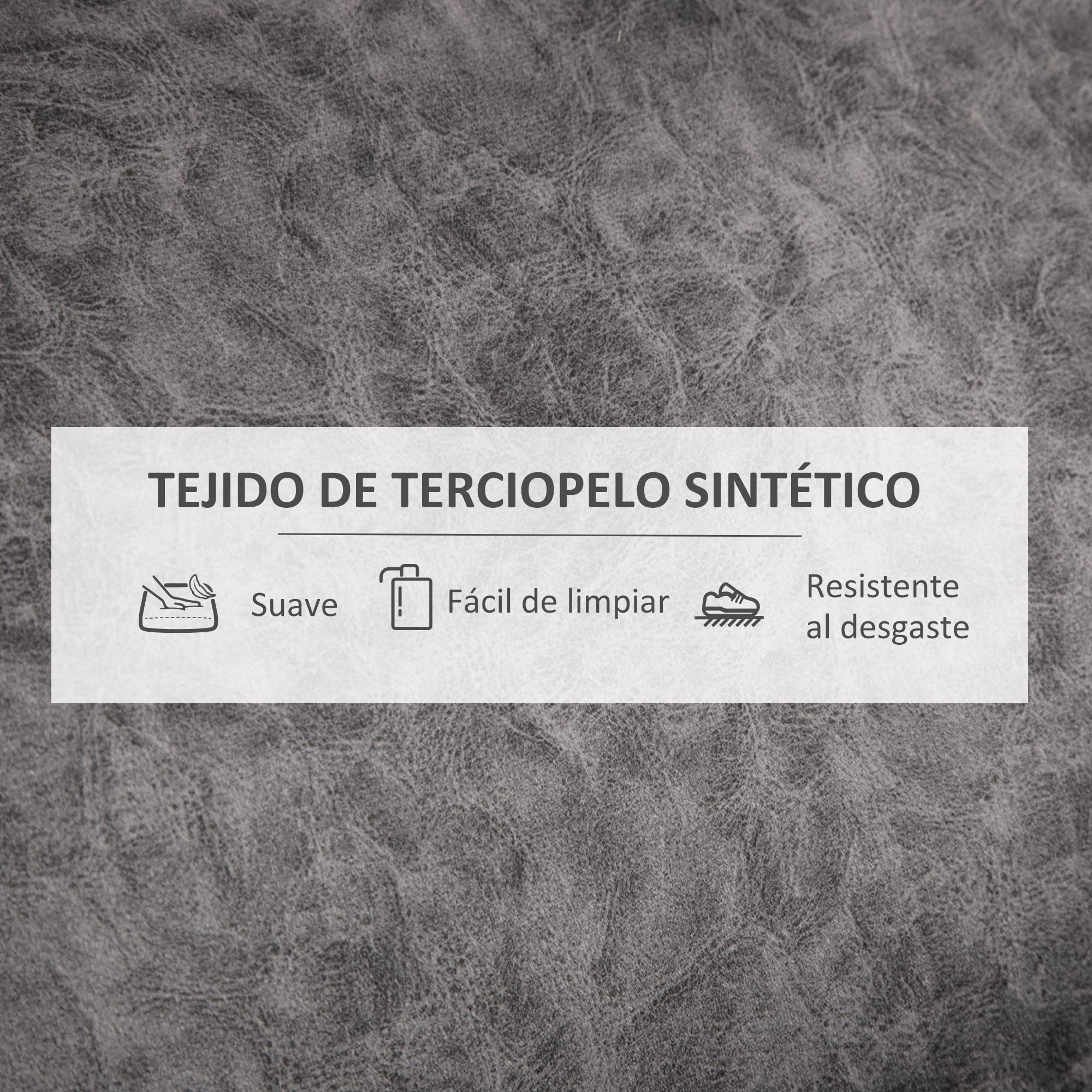 HOMCOM Sillón Relax Levanta Personas Eléctrico con Reposapiés Gris | Silla Elevadora Eléctrica, 2 Bolsillos Laterales, Mando a Distancia, Reclinación Eléctrica hasta 135°
