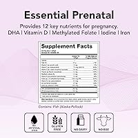 Vista 2 de Theralogix TheraNatal One - Vitamina prenatal - Suministro de 90 días - Multivitamínico prenatal con DHA, vitamina D3, folato metilado, hierro y más