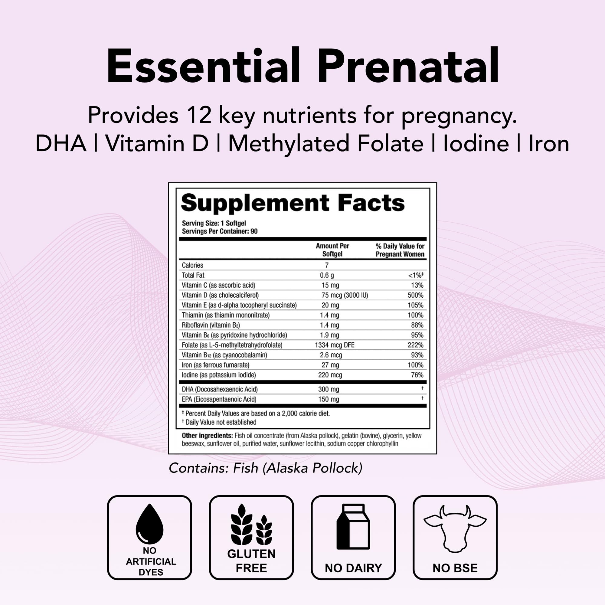 Theralogix TheraNatal One Prenatal Vitamin, 90-day supply — Amazon image 2