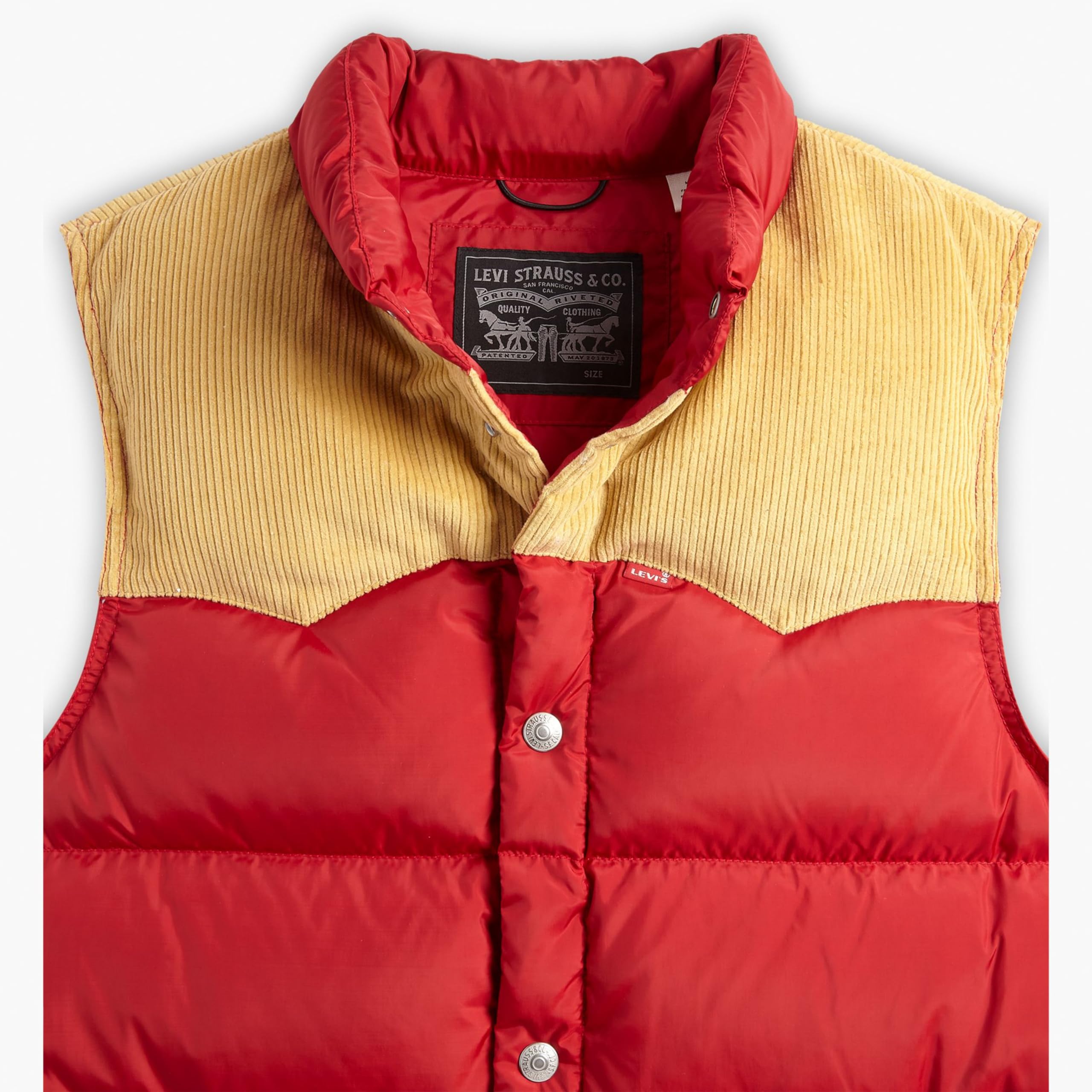 Levi's Western Super Puffer Gilet Uomo