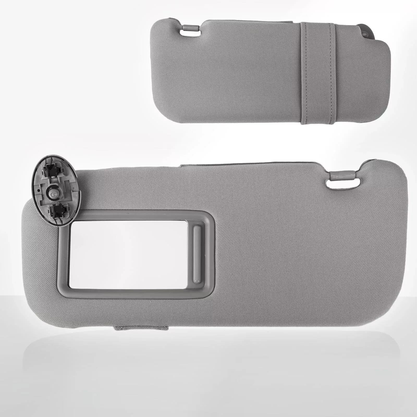 Pare-Soleil Polarisé pour Toyota pour Auris pour Corolla 2007-2010 2011 2012 2013 Pare-Soleil Intérieur Voiture avec Miroir Pare-Soleil Côté Gauche Droit Pare-Soleil(Beige Left)