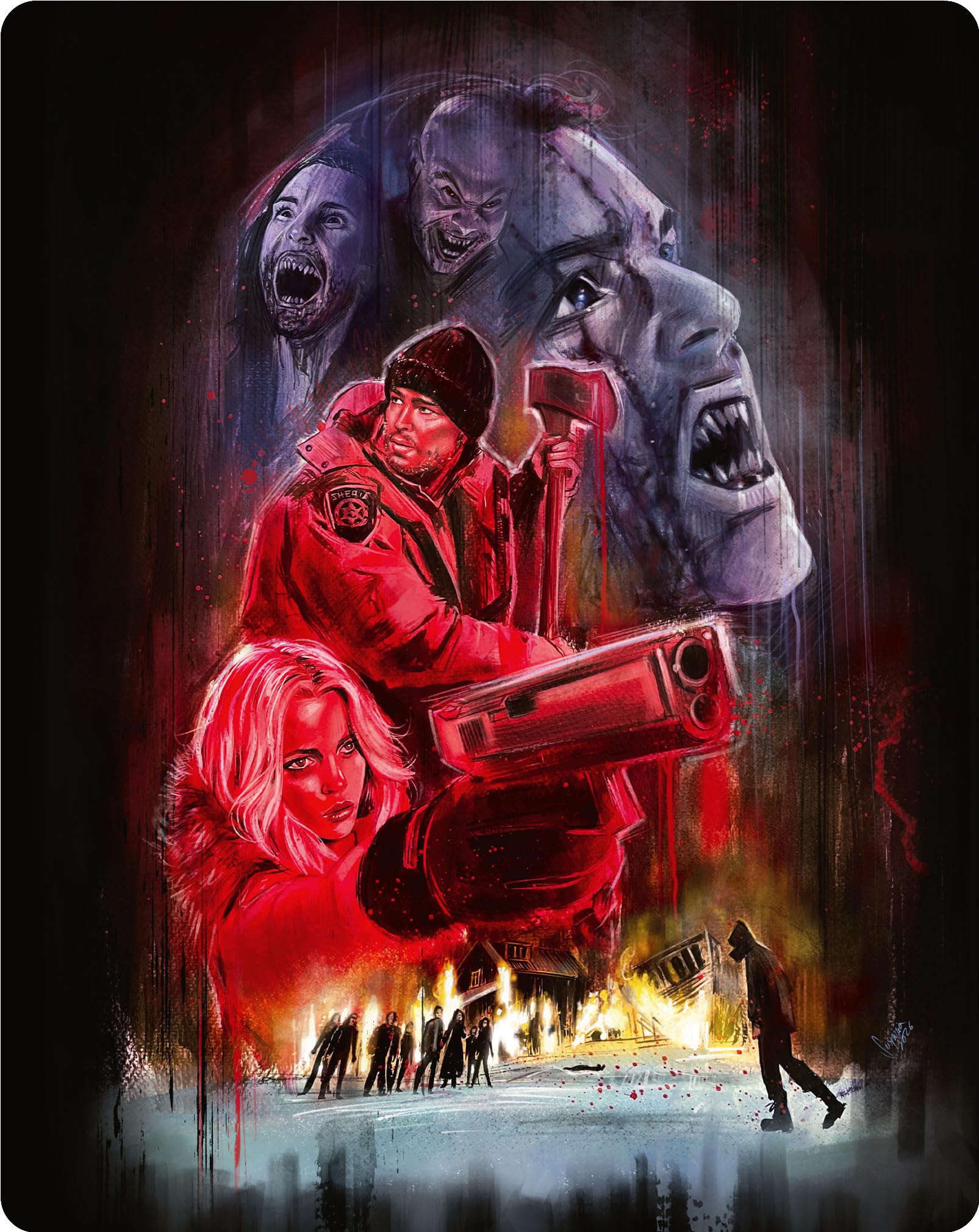 30 Days of Night [4K Ultra HD & Blu-Ray] Limited Edition Steelbook