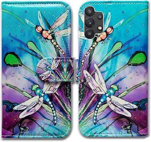 Miniatura 9 de Bcov Funda para Galaxy A32 5G, funda de piel con tapa y función atril para Samsung Galaxy A32 5G 2021