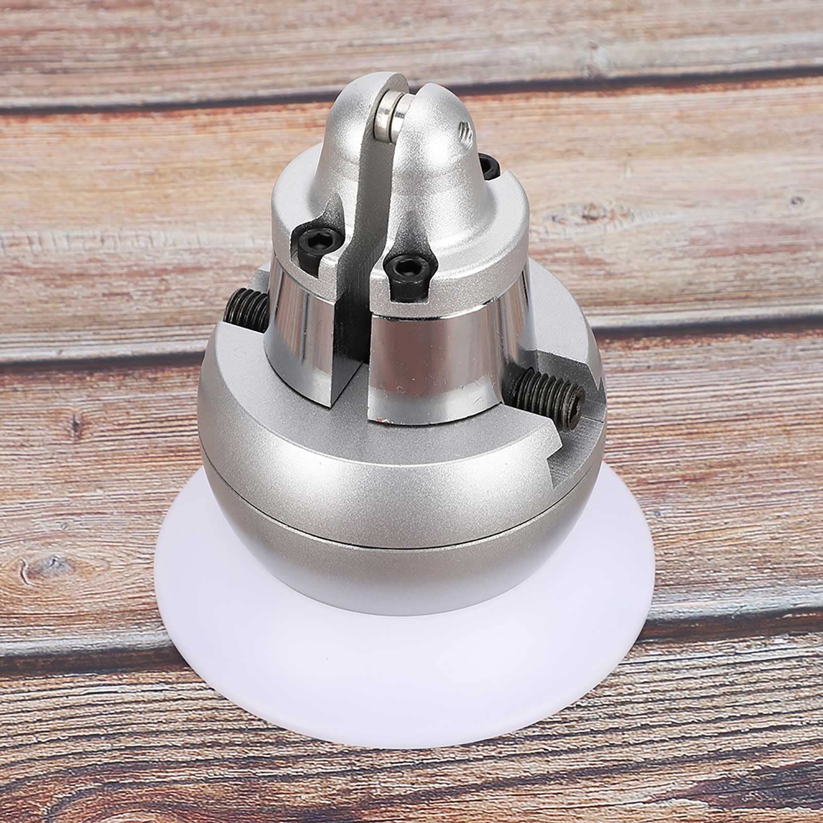 Tornillo de Banco de Bolas, 5» Herramienta de Grabado, Rotación 360° Tenaza para Bloques de Grabado, 69 PCS Adjunto Joyería Grabado Bloque Herramientas Bloque Estándar