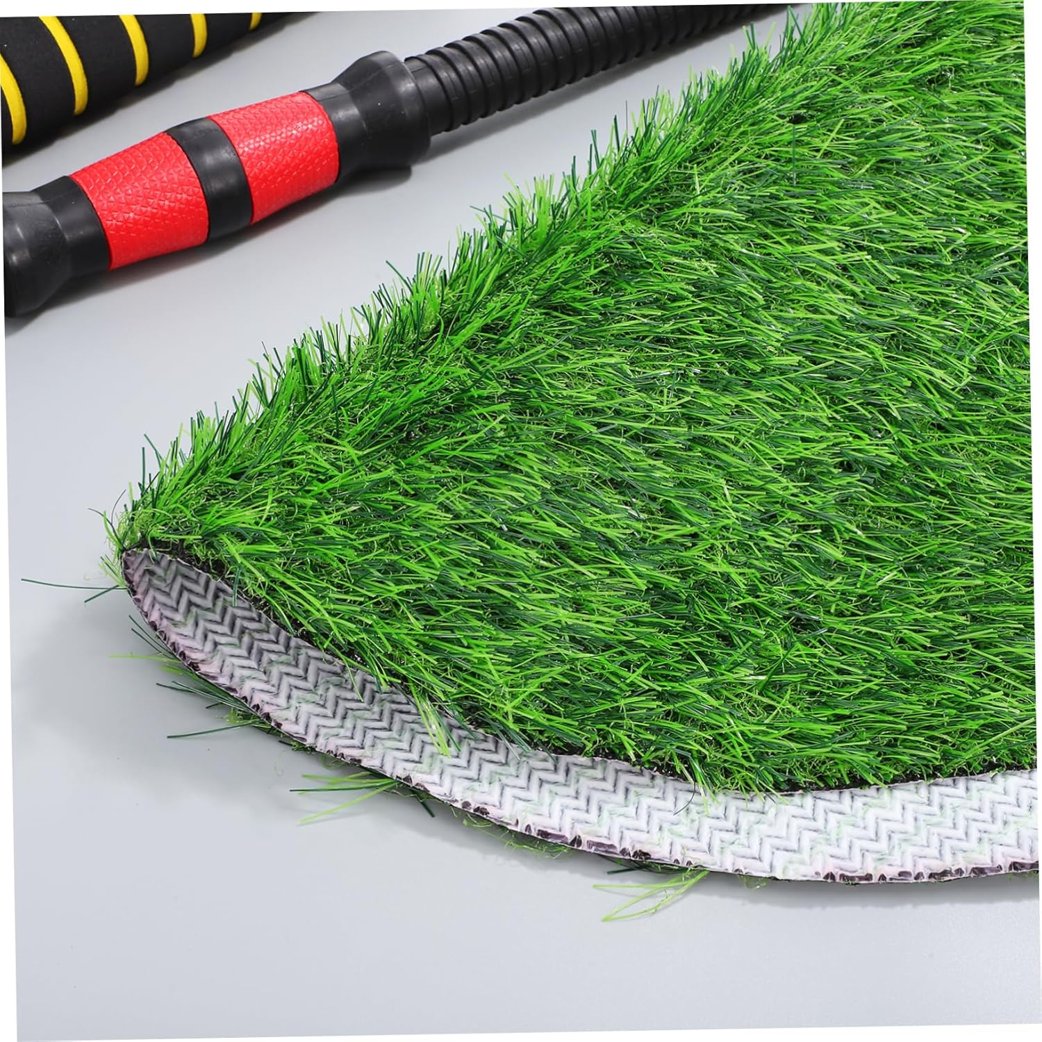 Artificial Grass Mat for Outdoor Table Decor 36 Round Fake Grass Rug Realistic Turf for Dining and Event Centerpieces Decoration