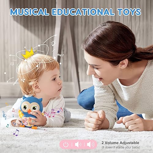Miniatura 5 de Juguetes musicales para bebés con luces LED de música juguetes electrónicos sonidos de animales niños pequeños aprendizaje interactivo para