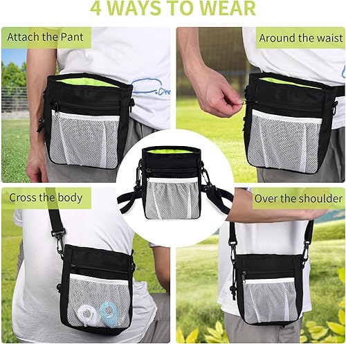 Miniatura 5 de Dog Clicker Training Kit, Dog Training Treat Pouch and Dog Clickers, Dog Treat Bag with Clicker Training for Dogs, Pet Treat Bag with Waist Belt