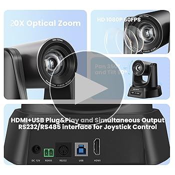 TONGVEIO HD 1080P PTZビデオカメラ TONGVEIO HD 1080P PTZビデオカメラ Amazon.com: TONGVEO PTZ
