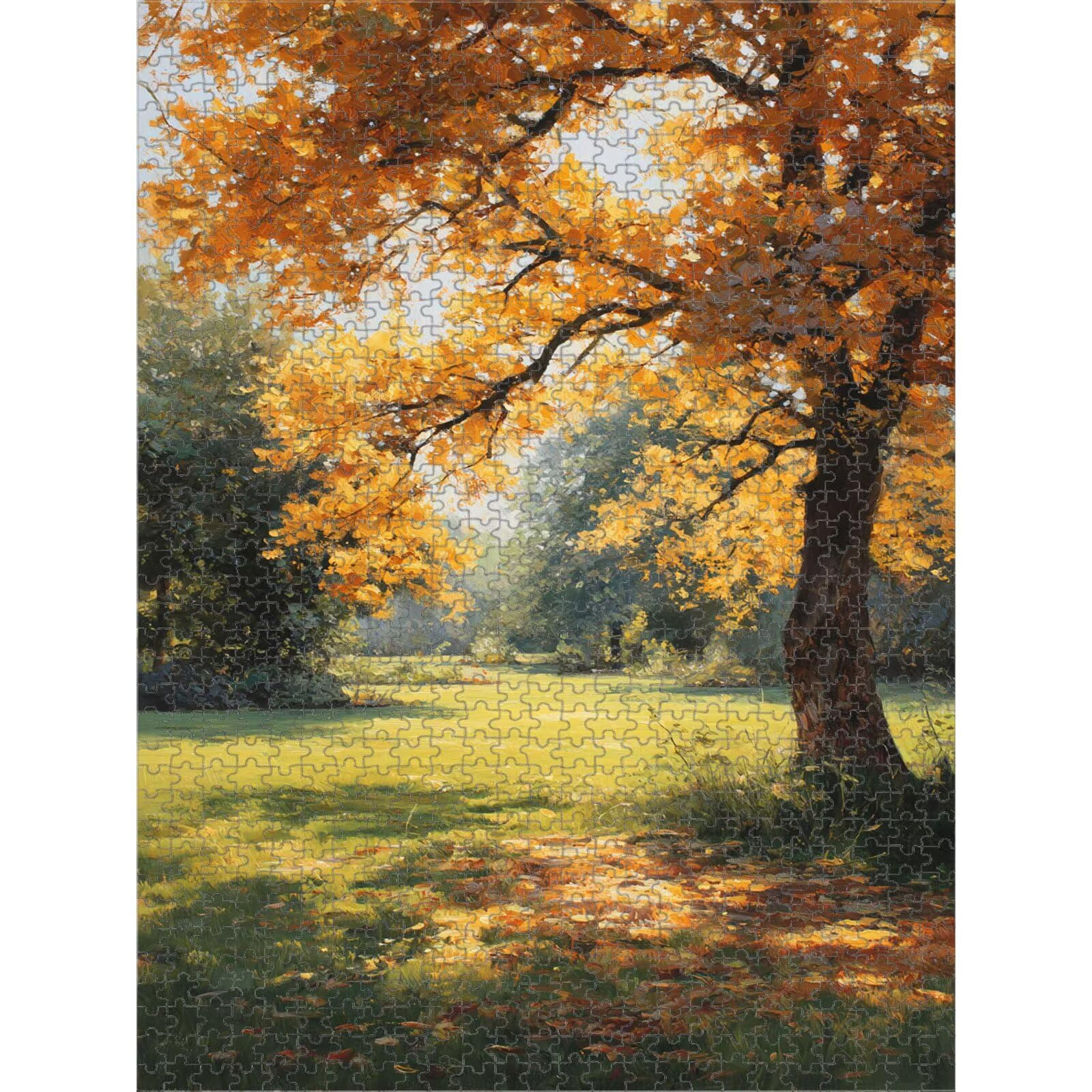 5000 Pezzi Puzzle Adulti - Autunno & Albero - Decorazione Murale 1T#1402 | Puzzle in Legno, Tagliati con Precisione, Inchiostro dai Colori Vivaci, Hobby Statico, Decorazione per Casa, 105x181cm