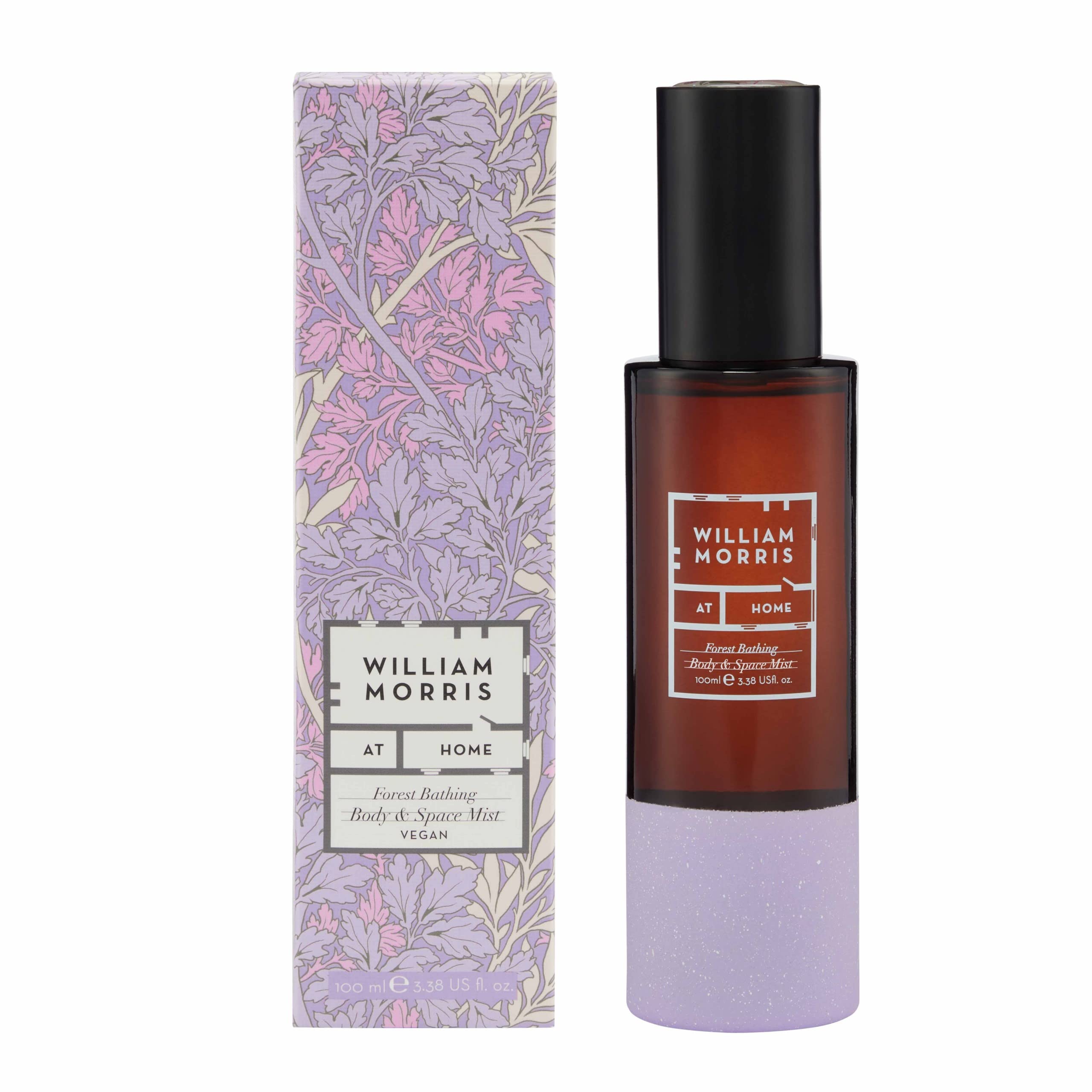 WILLIAM MORRIS AT HOMEForest Bathing Body & Space All Purpose Mist | Calm The Senses | Infused With Essential Oils | Cruelty Free & Vegan Friendly | 100ml