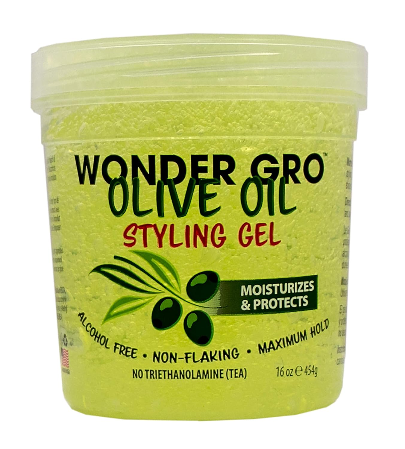 Wonder Gro Olive Oil Hair Styling Gel (Pack of 3)