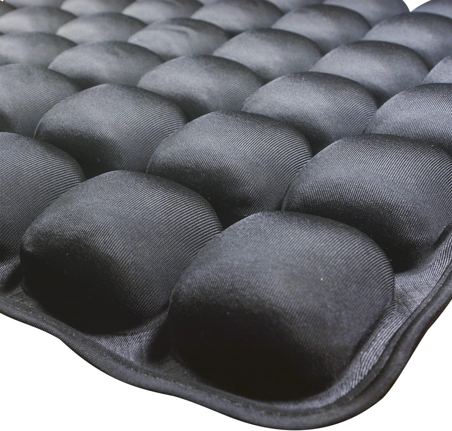 High Comfortable Airbag Office Chair Cushion Pain Relief Air Seat Cushions with Non-Slip Cover (Black) : Office Products