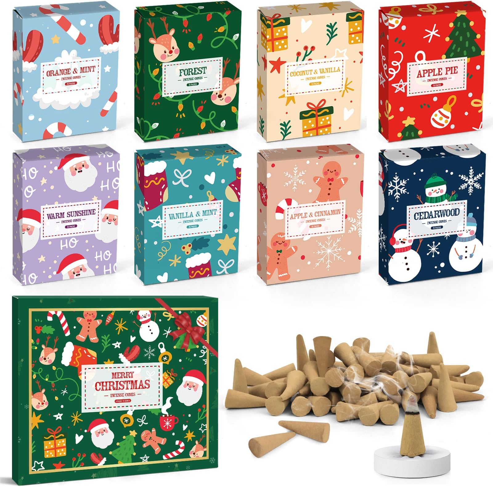 Erzgebirge Palace Knox Incense Cones Bundle - 288 ConeSet