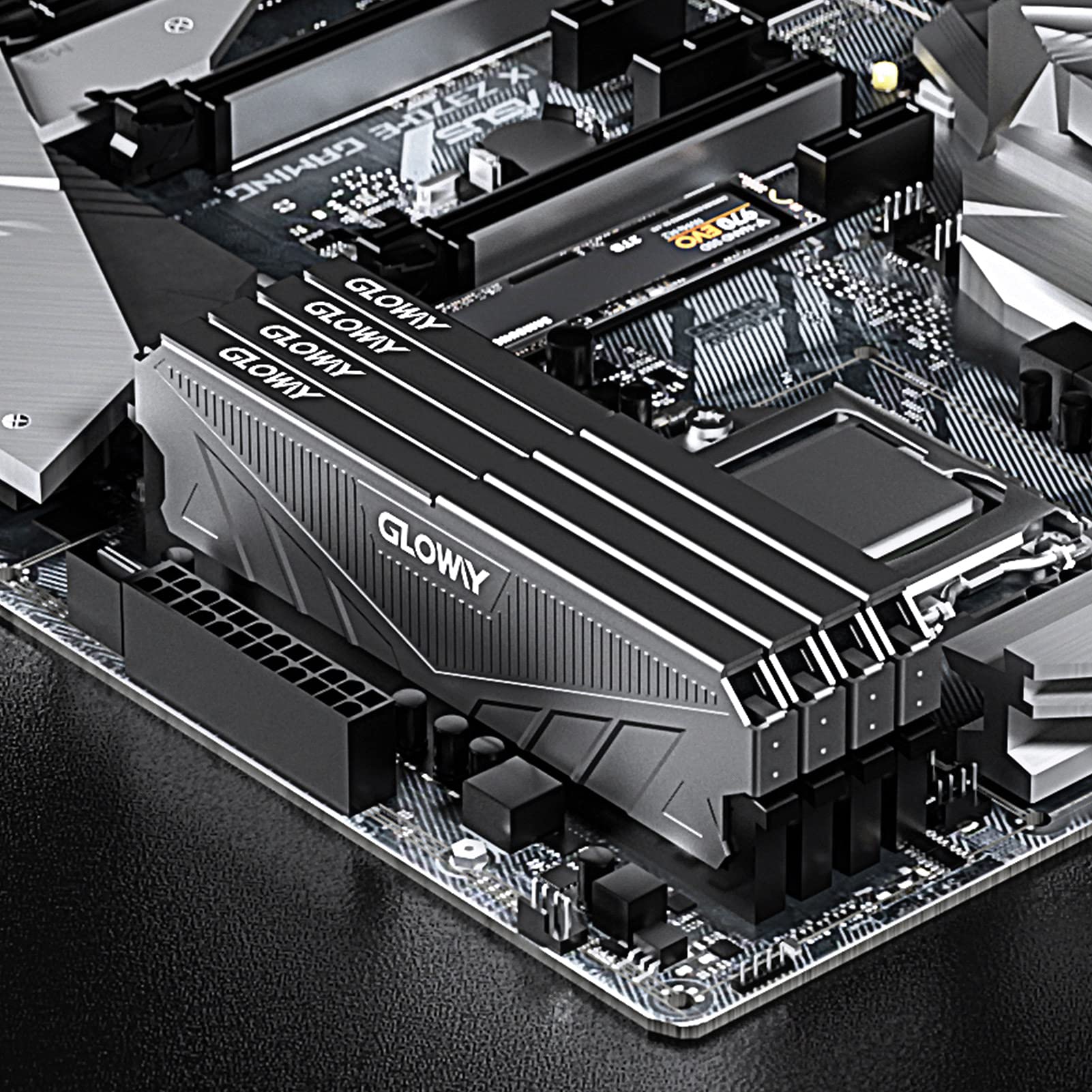 Amazon.co.jp: Gloway DDR4 RAM 3200MHz 16GB(8GBx2)-288-ピン CL16