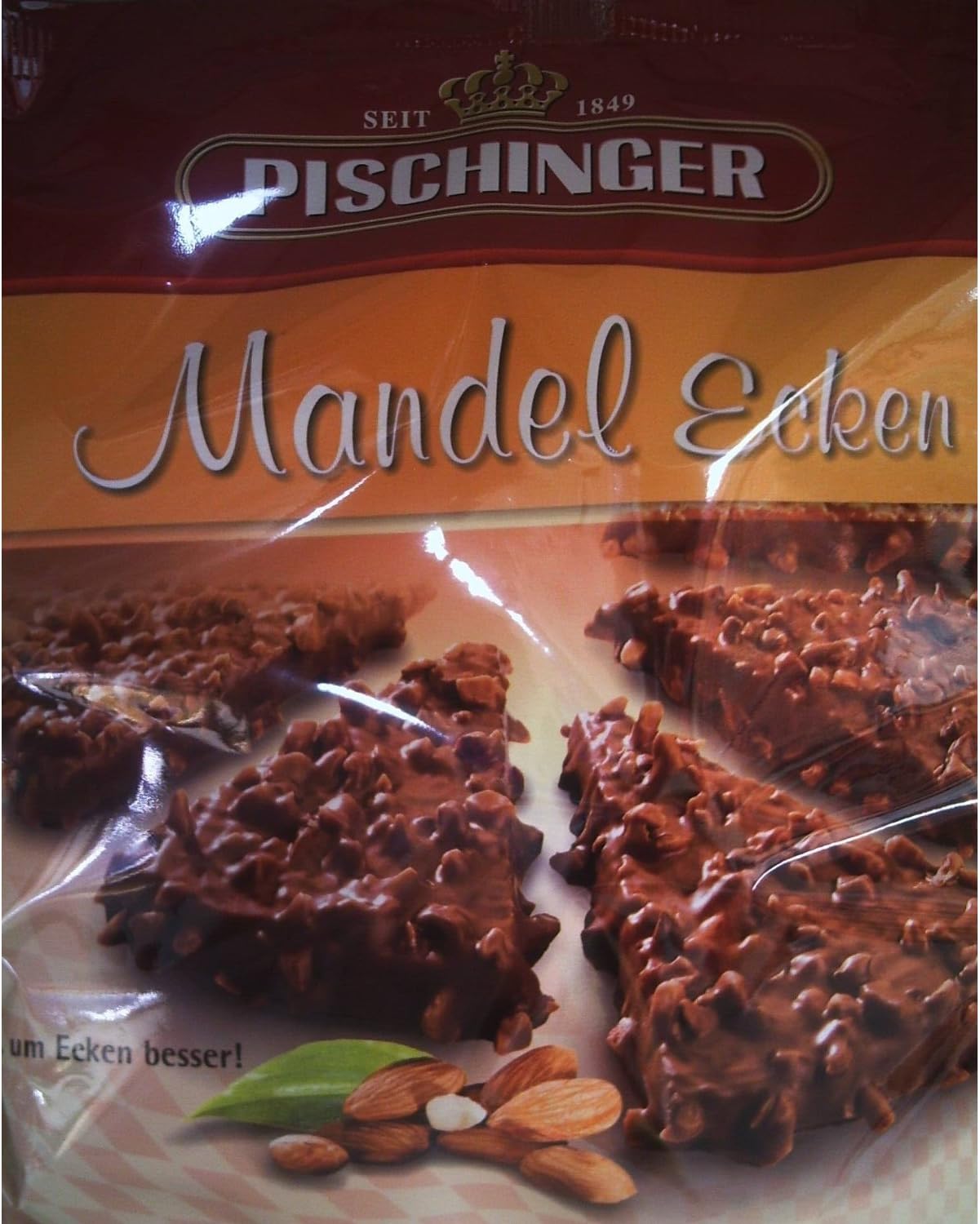 PischingerAlmond Wafers, 10 Packages With Each 130 Grams, Total 1300 Grams