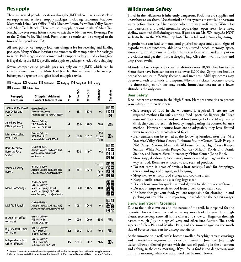 John Muir Trail Topographic Map Guide (National Geographic Topographic Map Guide) (National Geographic Topographic Map Guide, 1001) - Image 7