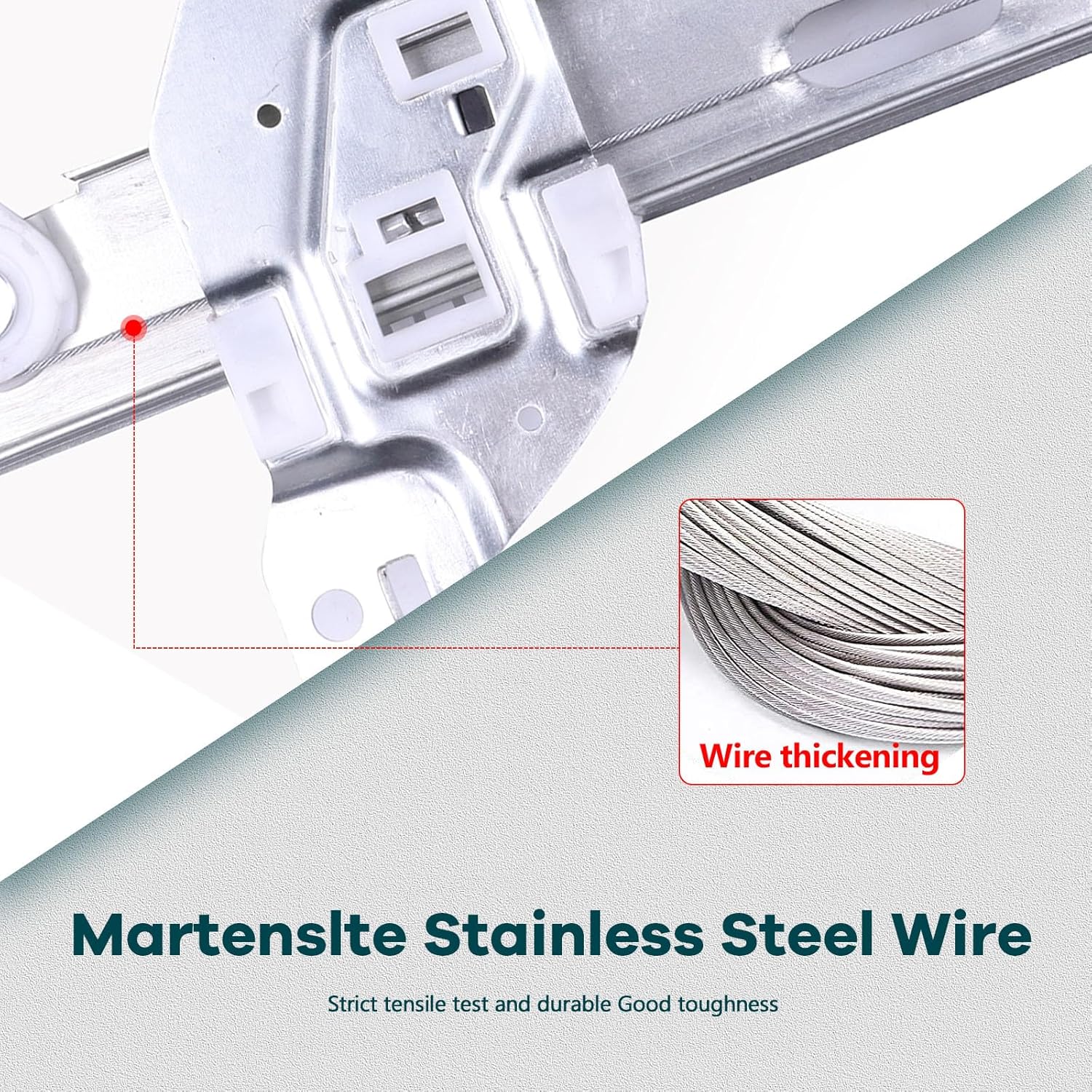 FINDAUTO Rear Right Side Power Window Regulator with Motor Replacement for 2000-2005 for Chevrolet for Impala, 741-623