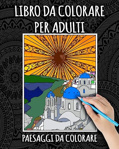 Libro Da Colorare Per Adulti : Paesaggi Da Colorare: Città da Colorare Per Adulti | Libro Da Colorare Adulti città, Mandala da Colorare, Animali, ... Buoni | Paesaggi Da Colorare Per Adulti