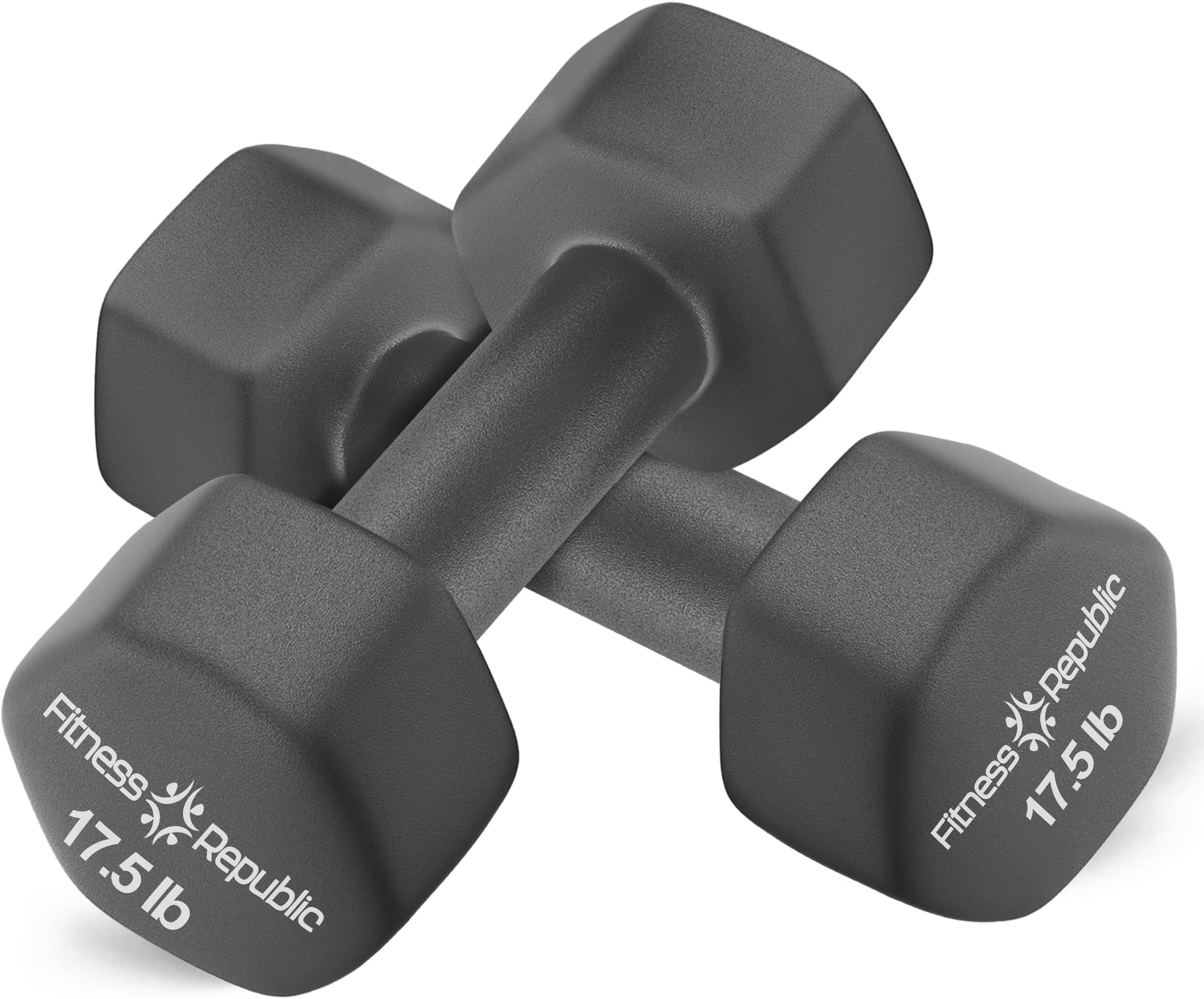 Fitness Republic 17.5lb Neoprene Dumbbell Set
