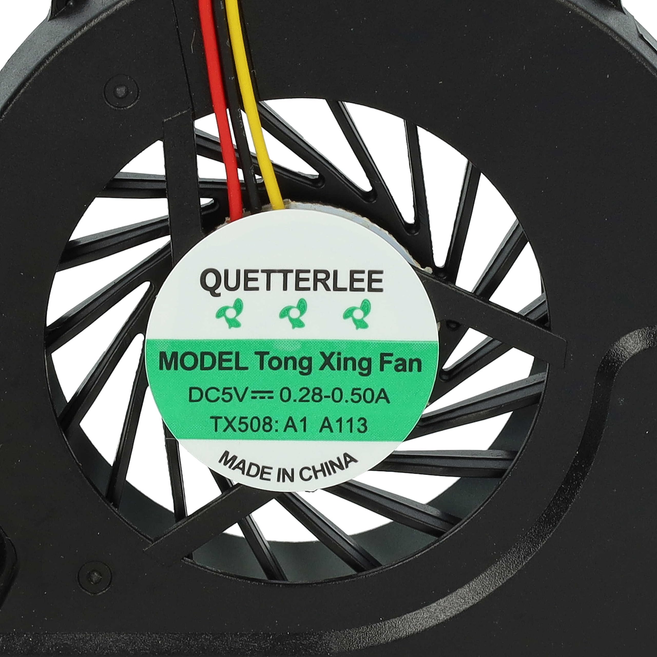 Vhbw CPU/GPU-Lüfter Für HP Presario CQ42, CQ56, CQ62 – 3-Pin, 69x69x13 Mm, 5V, 0,4A, Leise, Ohne Löten, Kompatibel Zu 055417R1S
