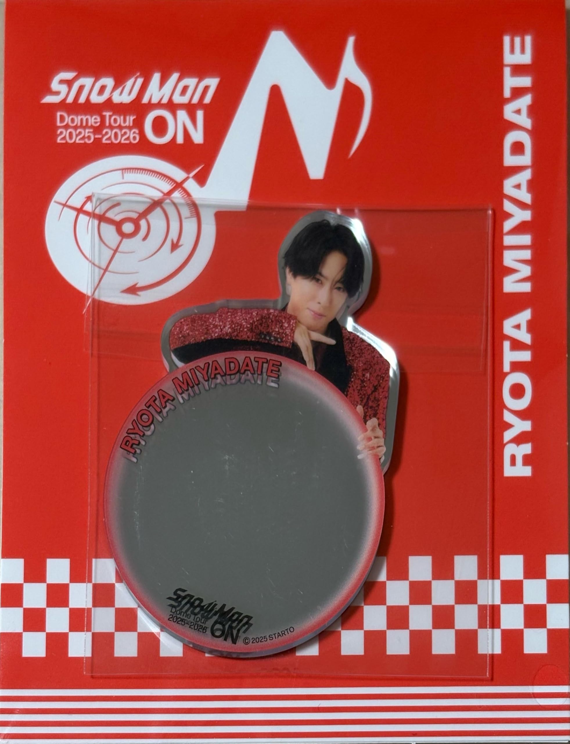 Amazon.co.jp: 【宮舘涼太 ミラーステッカー】 Snow Man Dome Tour