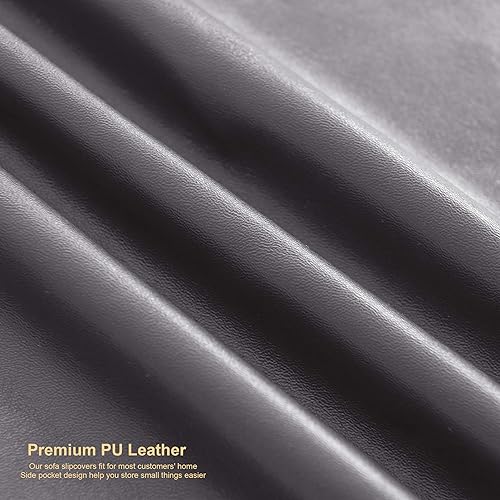 Miniatura 5 de Funda de cojín elástica para sofá, funda de cojín de punto para asiento de caravana, protector de muebles reversible en sala de estar (cojín de