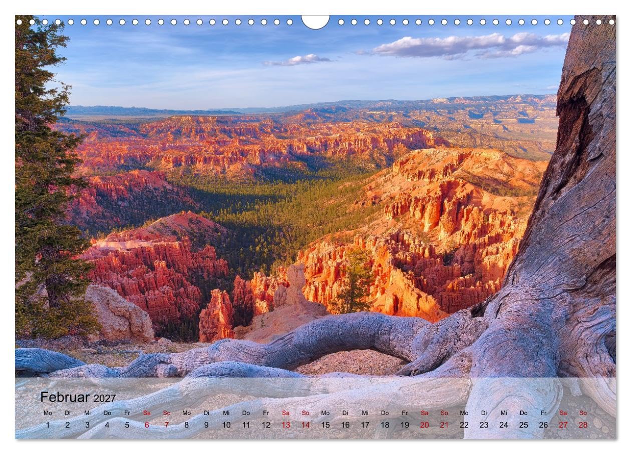 CALVENDO - USA Der wunderbare Südwesten (Wandkalender 2027 DIN A3 quer), Monatskalender: Die wunderbaren Landschaften des Südwestens der USA