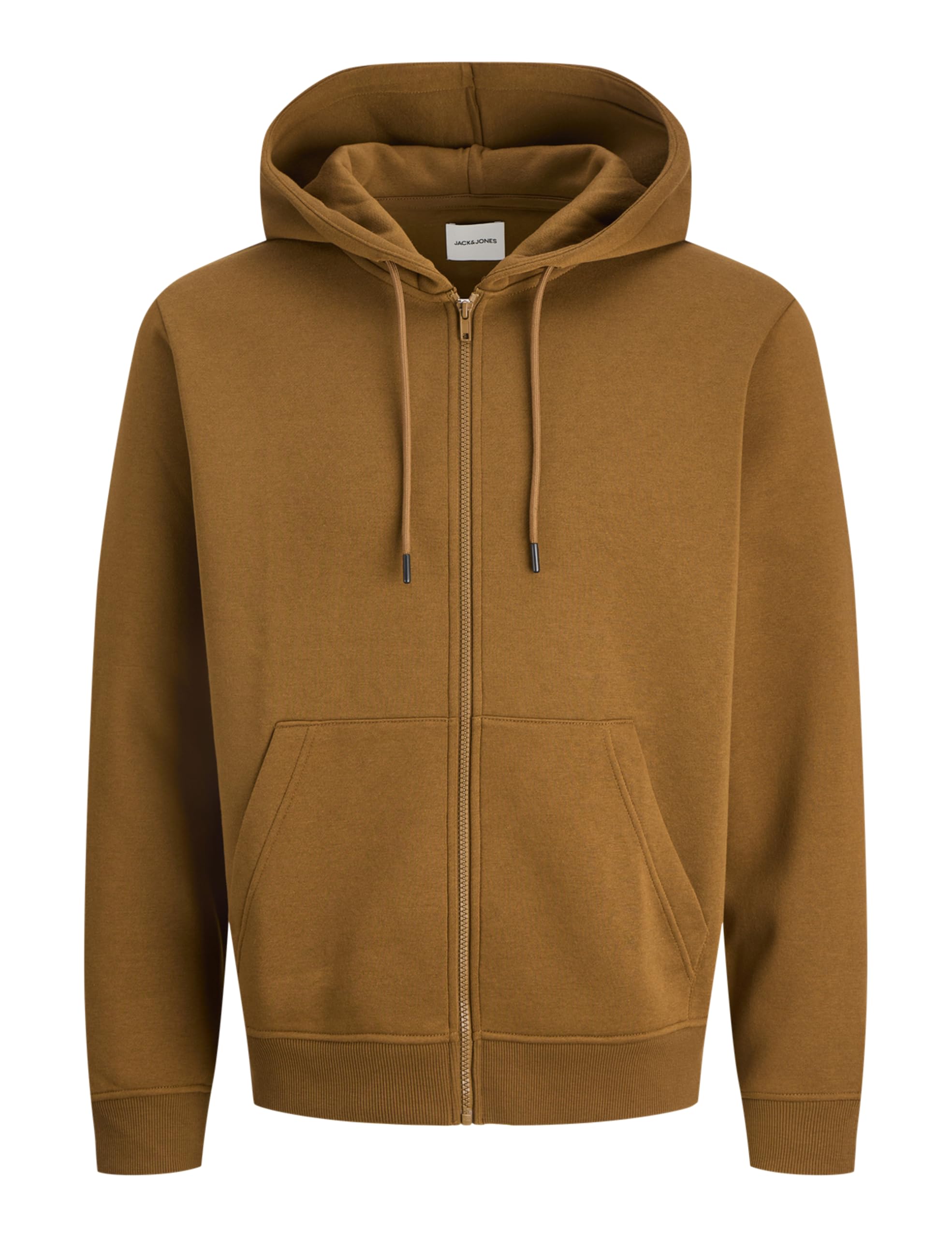Jack & Jones Men's Monks Robe Jjebradley Sweat Zip Hood Noos Sweatshirt Jacket, M